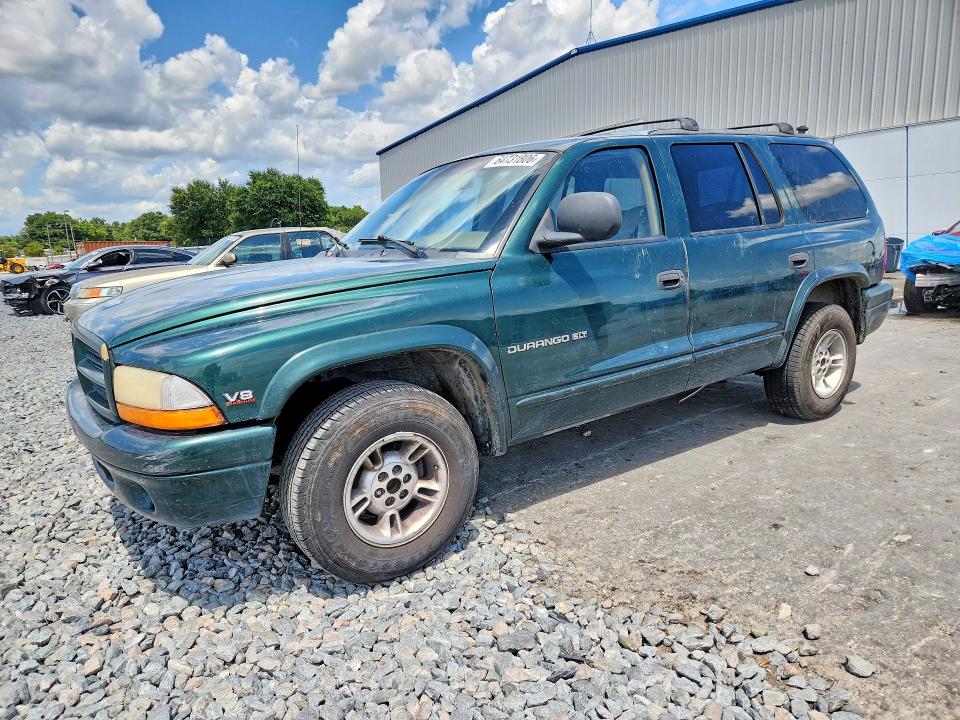 DODGE DURANGO 1999 with VIN 1B4HR28Y9XF672383 - Photo from auction