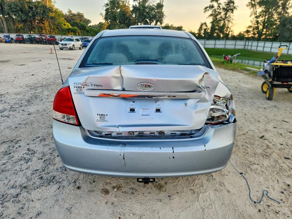 Photo 6 from auction – 2008 KIA SPECTRA with VIN KNAFE121485553589