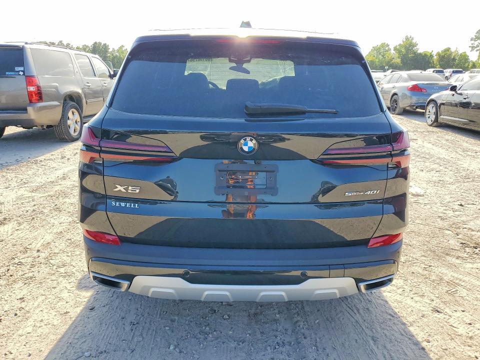Photo 6 from auction – 2025 BMW X5 with VIN 5UX13EU02S9W72707