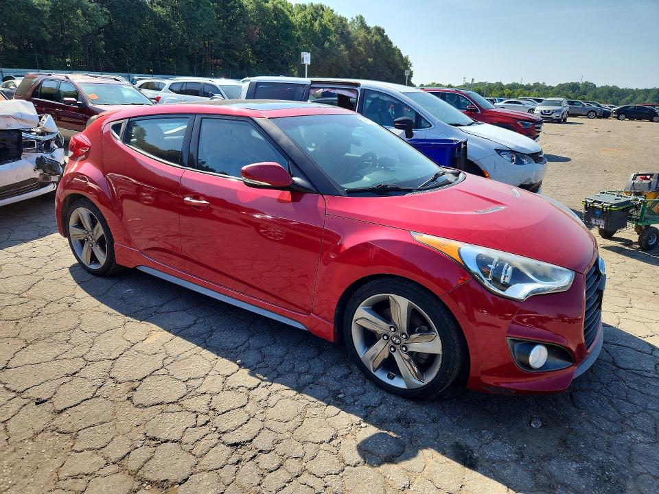 Photo 4 from auction – 2015 HYUNDAI VELOSTER with VIN KMHTC6AE3FU217802