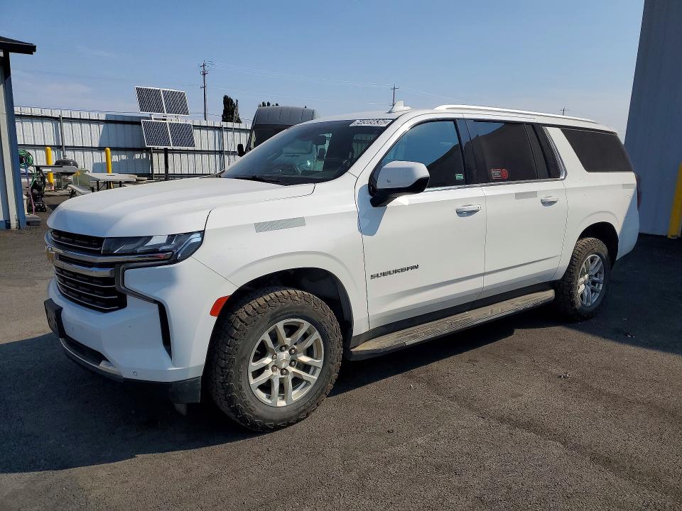 CHEVROLET SUBURBAN 2023 with VIN 1GNSKCKD7PR130567 - Photo from auction
