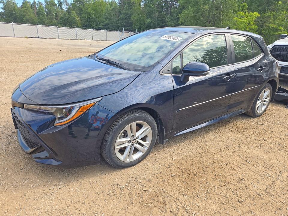 TOYOTA COROLLA 4D 2022 with VIN JTNK4MBE9N3166645 - Photo from auction