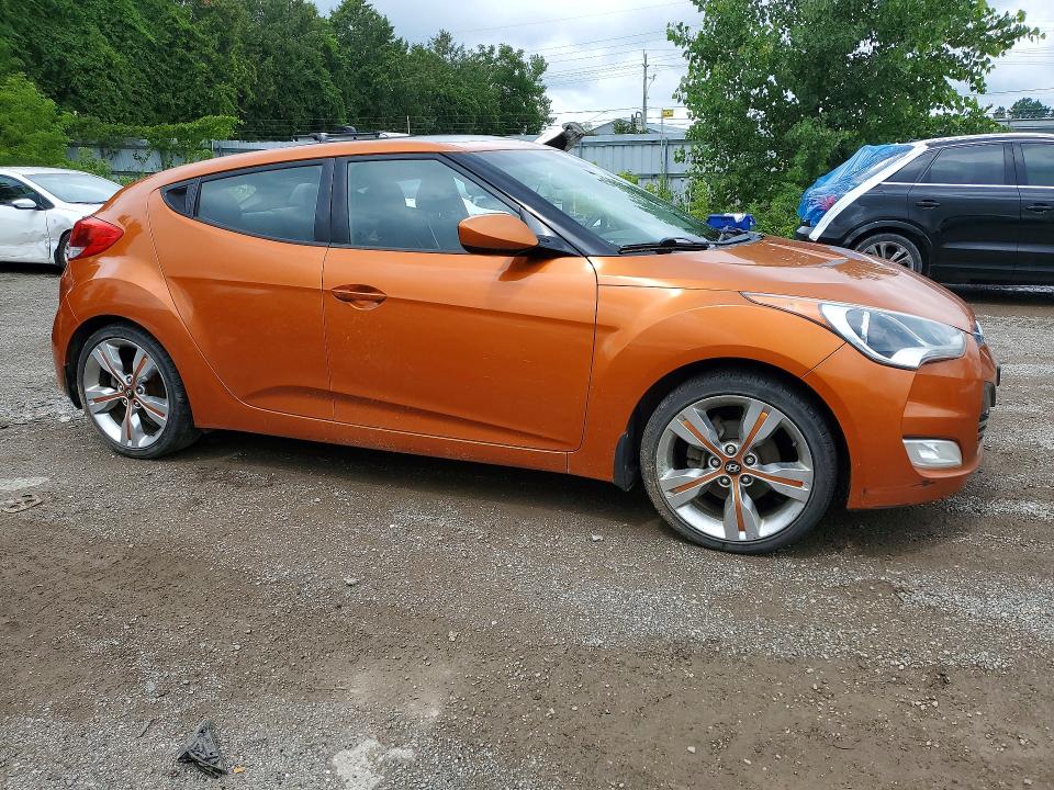Photo 4 from auction – 2012 HYUNDAI VELOSTER with VIN KMHTC6AD7CU023812