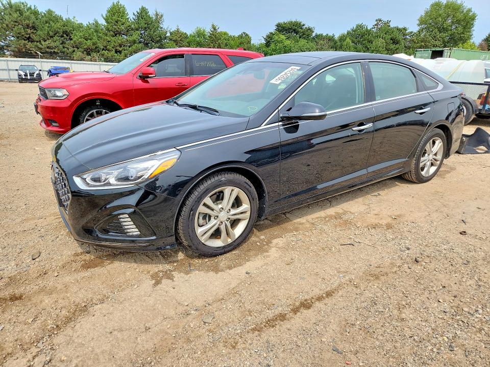 HYUNDAI SONATA 2019 with VIN 5NPE34AF1KH758040 - Photo from auction