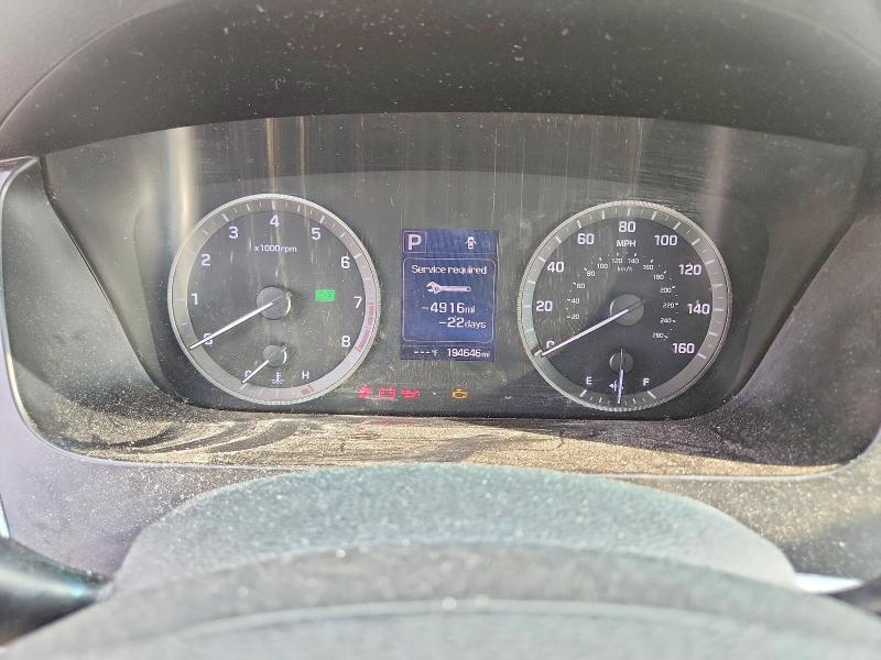 Photo 9 from auction – 2017 HYUNDAI SONATA with VIN 5NPE24AF5HH447285