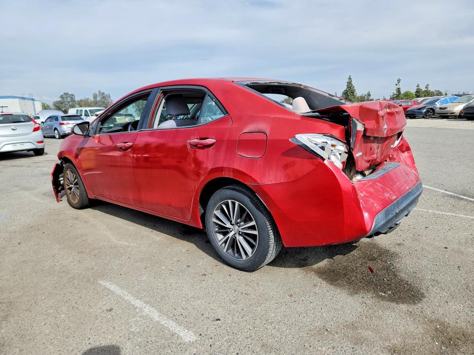 Photo 2 from auction – 2016 TOYOTA COROLLA with VIN 5YFBURHE9GP556793