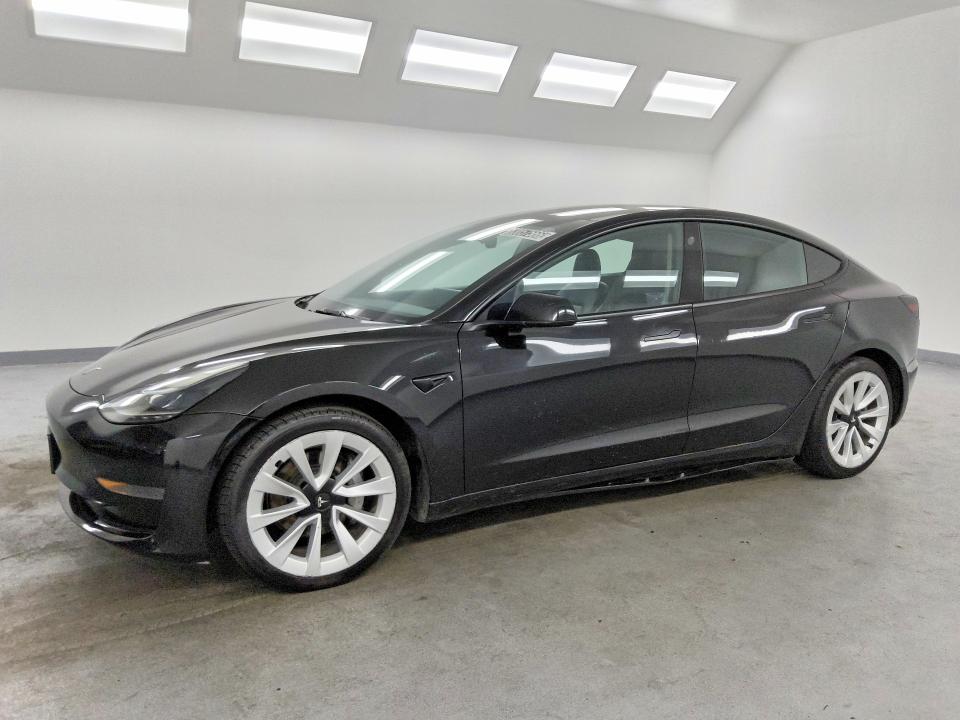 TESLA MODEL 3 2022 with VIN 5YJ3E1EAXNF188895 - Photo from auction