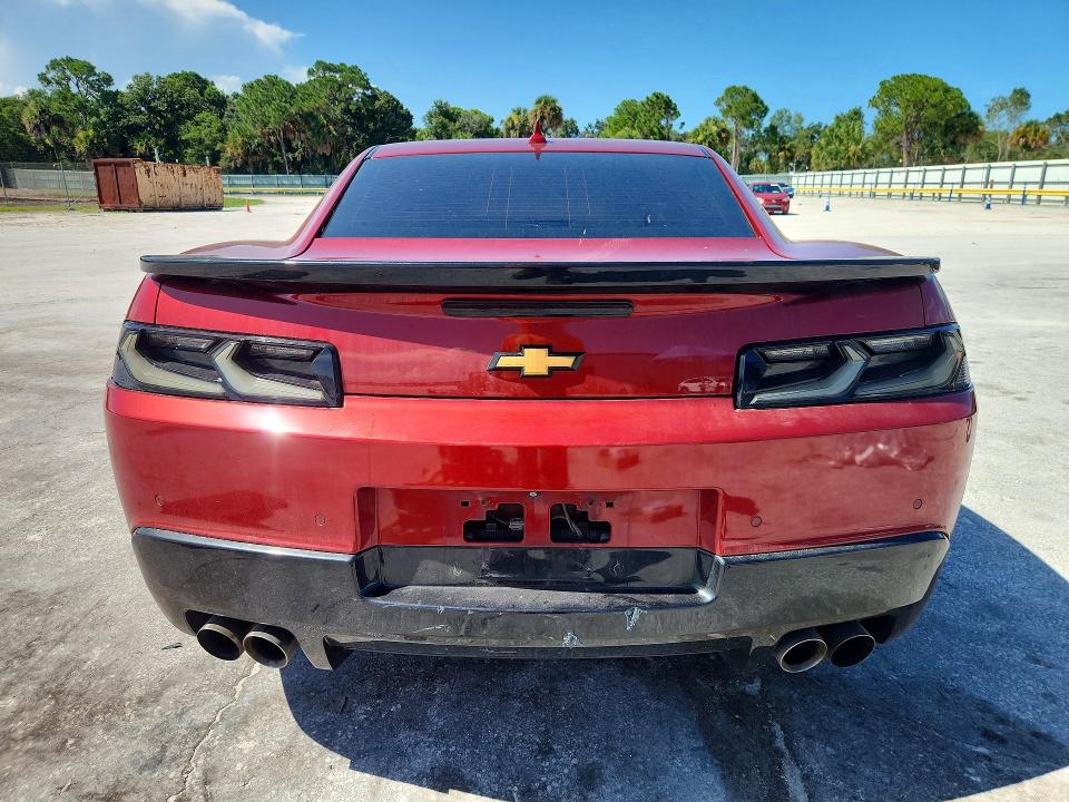 Photo 6 from auction – 2015 CHEVROLET CAMARO with VIN 2G1FJ1EW1F9284322