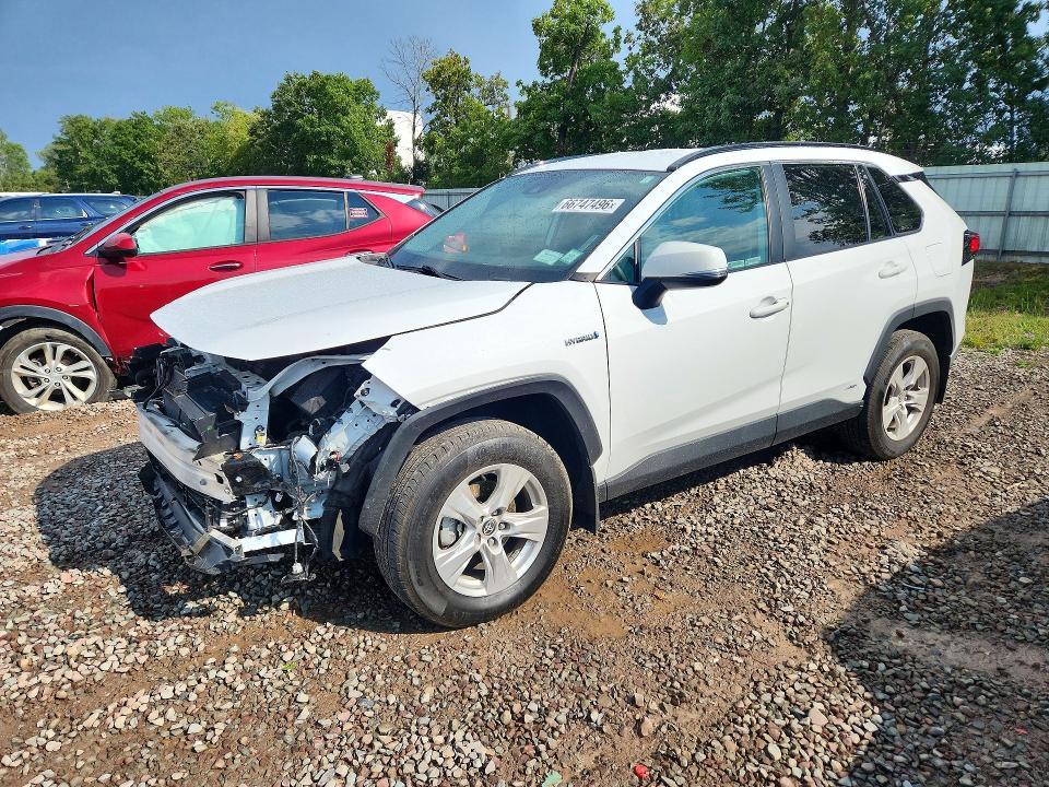 TOYOTA RAV4 2021 with VIN 4T3RWRFVXMU030251 - Photo from auction