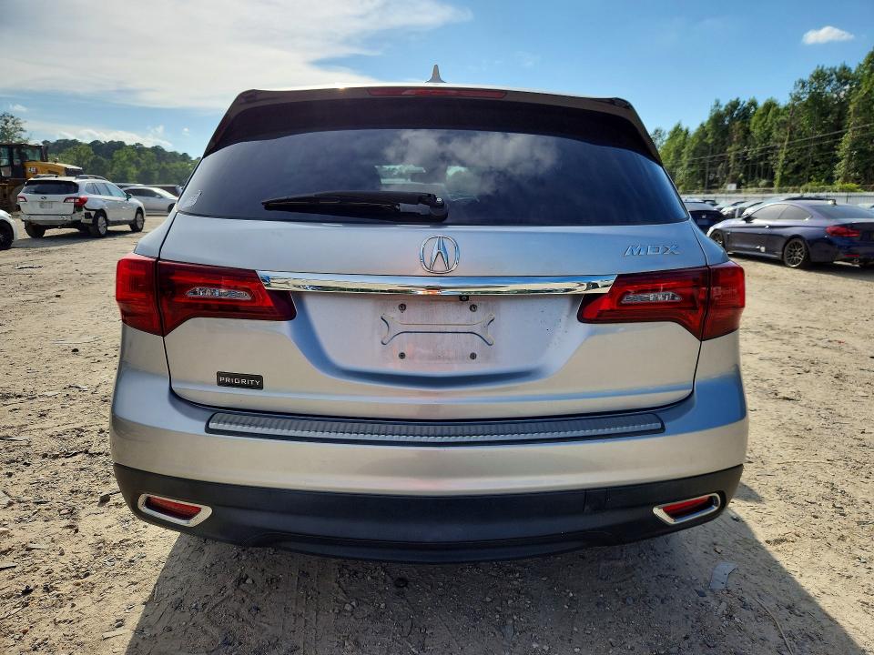 Photo 6 from auction – 2014 ACURA MDX with VIN 5FRYD3H40EB004783