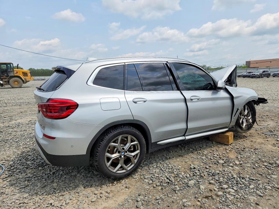 Photo 3 from auction – 2021 BMW X3 with VIN 5UXTY5C03M9E27979