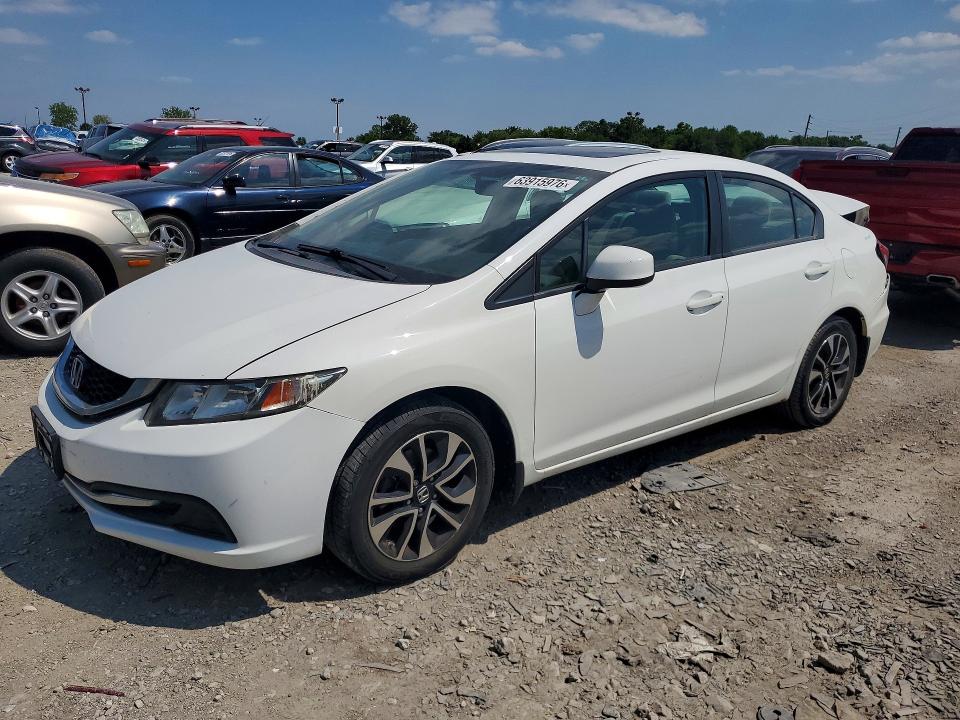 HONDA CIVIC 2013 with VIN 19XFB2F81DE055406 - Photo from auction