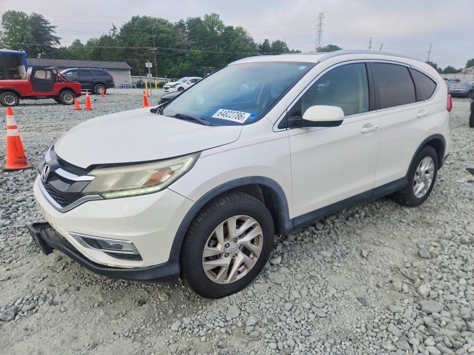 HONDA CR-V 2015 with VIN 5J6RM4H70FL021582 - Photo from auction