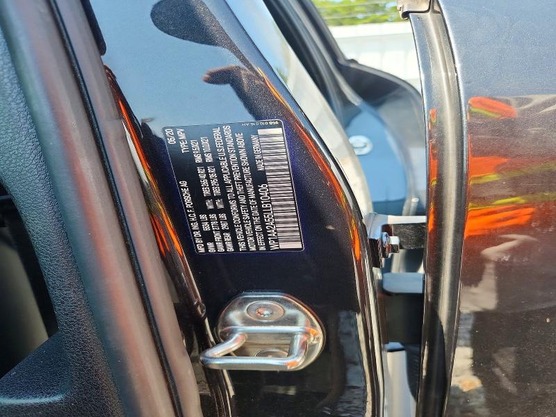 Photo 14 from auction – 2020 PORSCHE MACAN with VIN WP1AA2A55LLB10406