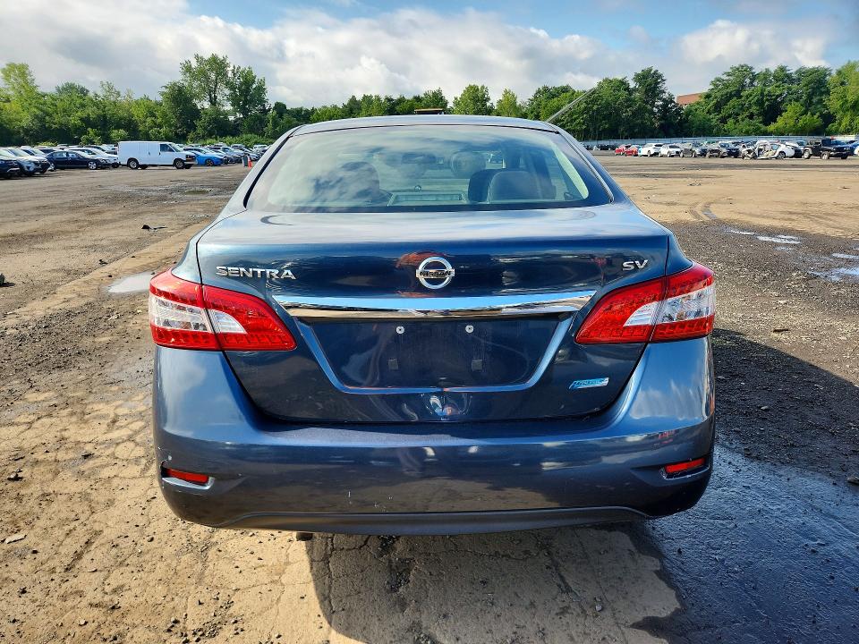 Photo 6 from auction – 2014 NISSAN SENTRA with VIN 3N1AB7AP3EL697891