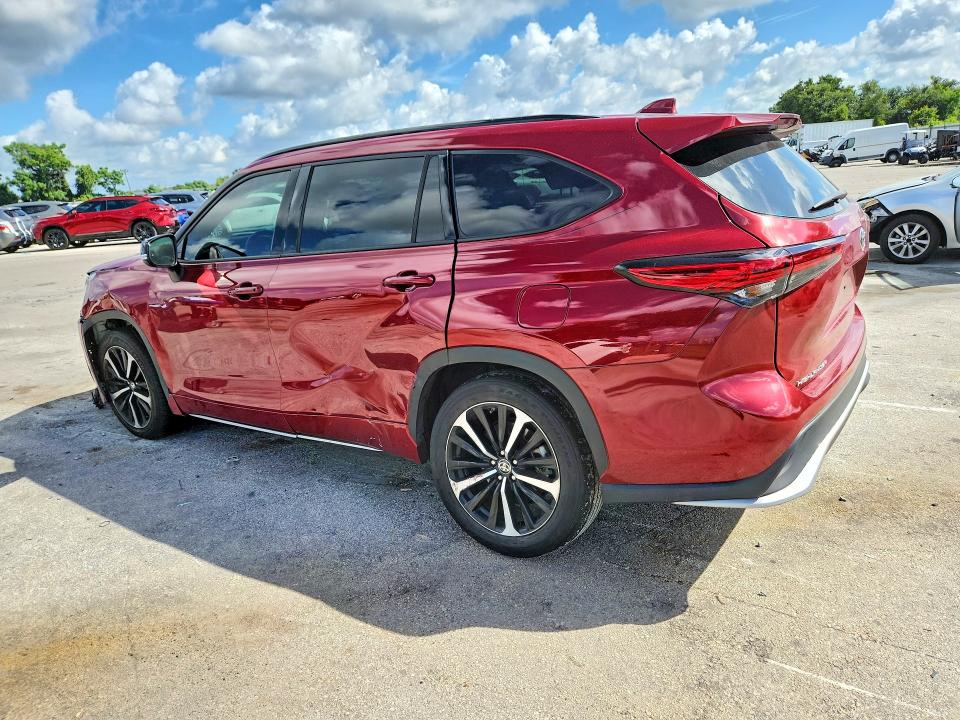 Photo 2 from auction – 2021 TOYOTA HIGHLANDER with VIN 5TDLZRAH4MS067635