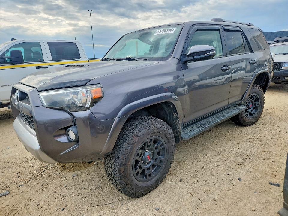 TOYOTA 4RUNNER 2016 with VIN JTEBU5JR6G5373303 - Photo from auction