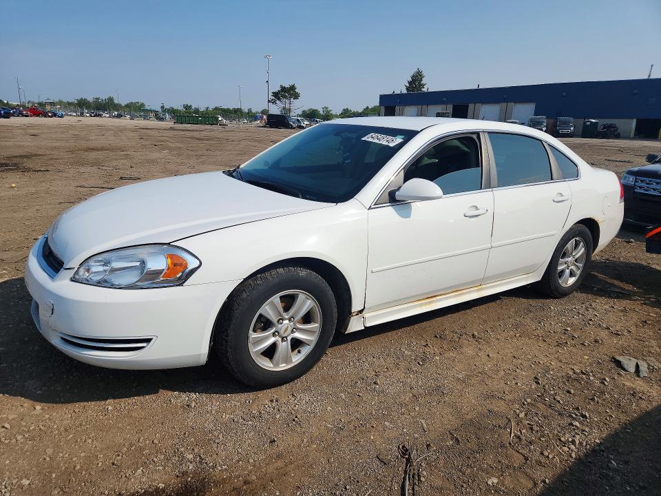 CHEVROLET IMPALA 4D LS 2013 with VIN 2G1WF5E34D1102185 - Photo from auction