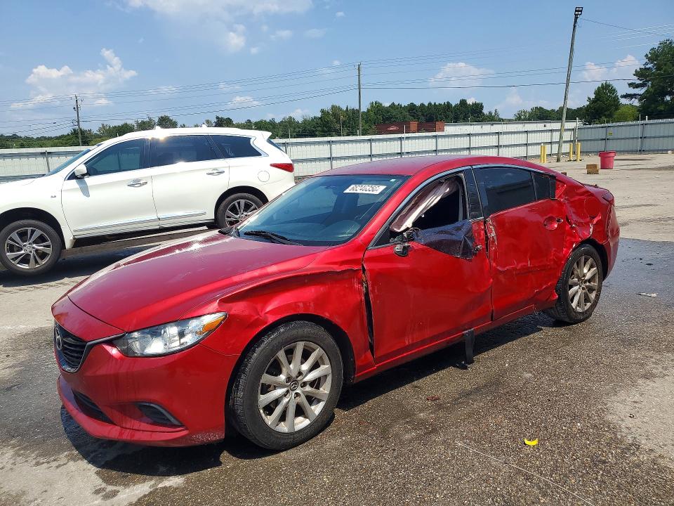 MAZDA 6 2014 with VIN JM1GJ1U5XE1107825 - Photo from auction