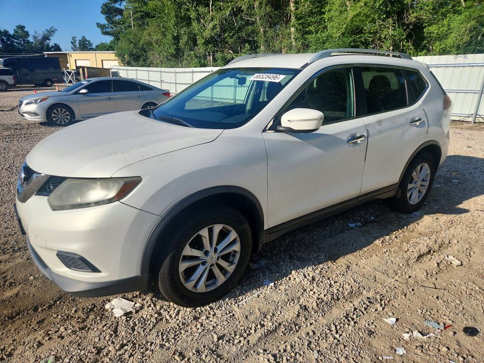NISSAN ROGUE 2014 with VIN 5N1AT2MVXEC762993 - Photo from auction