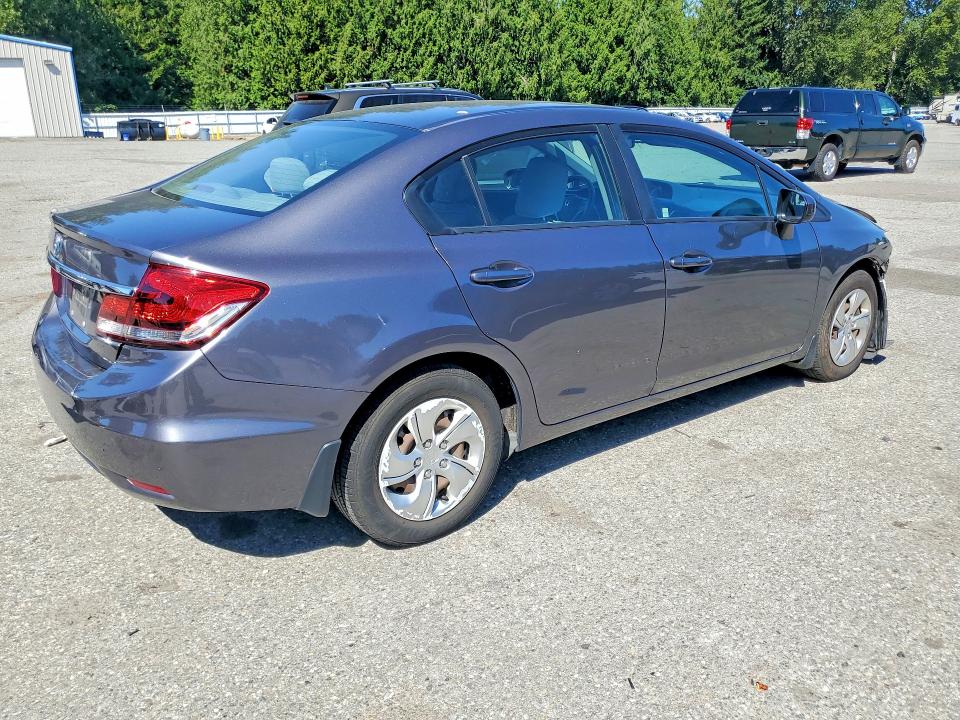 Photo 3 from auction – 2014 HONDA CIVIC with VIN 19XFB2F50EE007600