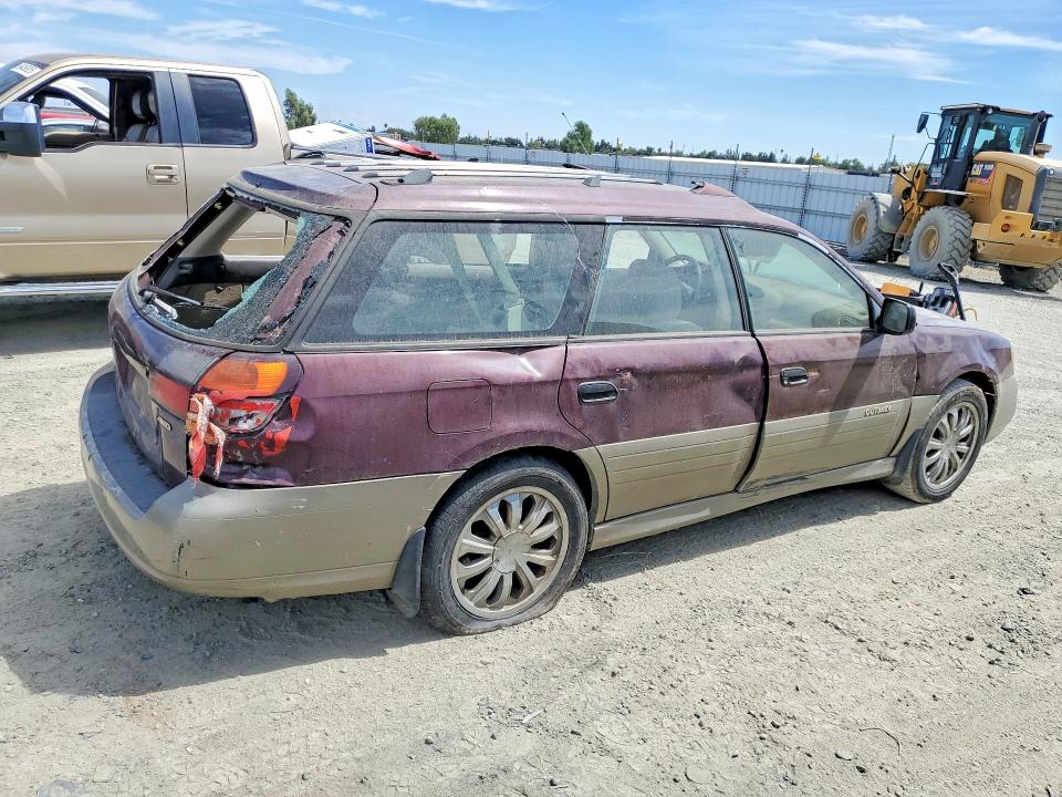 Photo 3 from auction – 2000 SUBARU LEGACY with VIN 4S3BH6653Y7638401