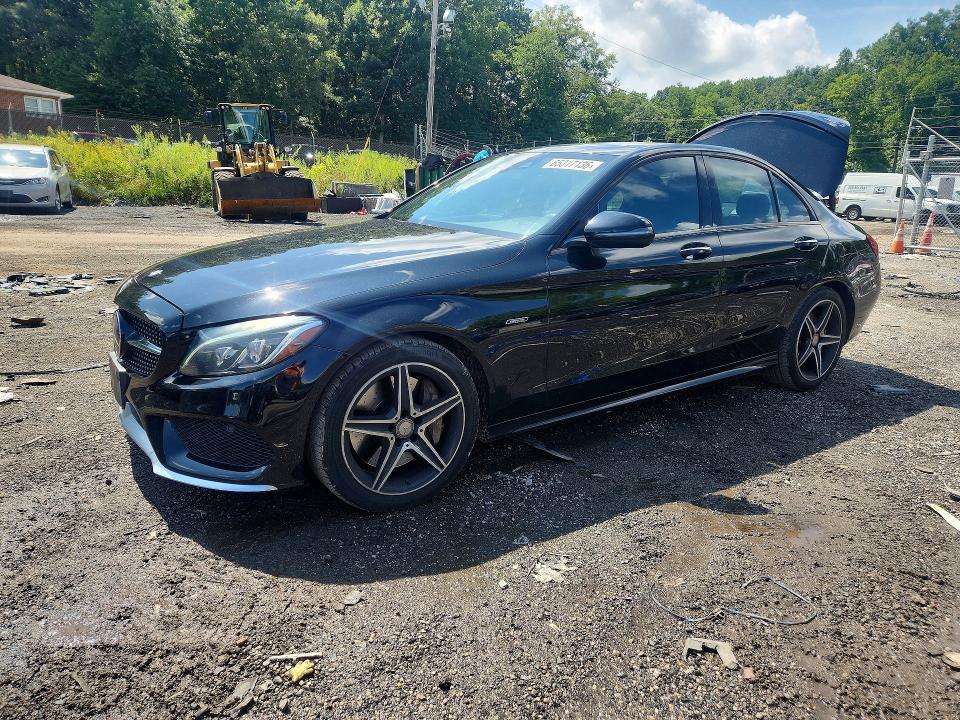 MERCEDES-BENZ C 2016 with VIN 55SWF6EBXGU127922 - Photo from auction