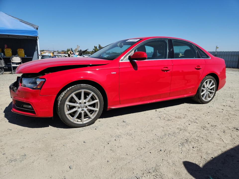 AUDI A4 2015 with VIN WAUFFAFL8FN021459 - Photo from auction