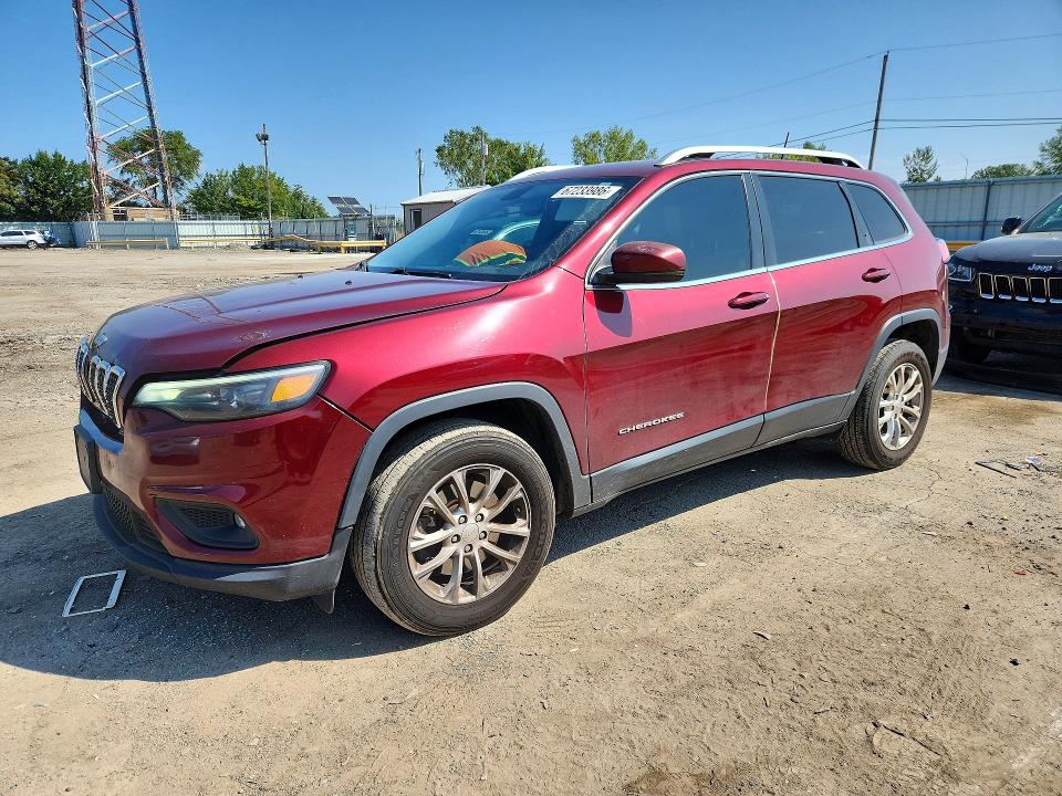 Снимка 1 от търг – 2019 JEEP CHEROKEE с VIN 1C4PJMCX0KD405105