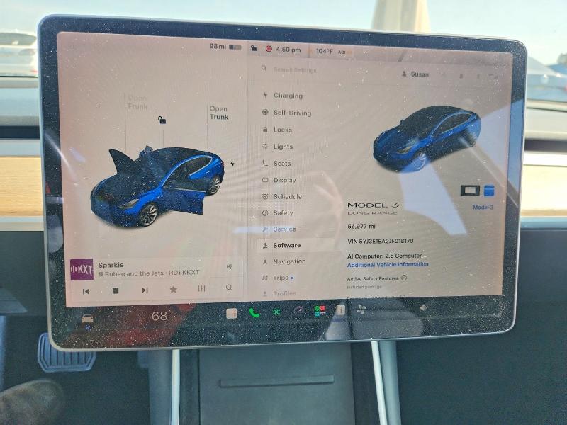 Photo 9 from auction – 2018 TESLA MODEL 3 with VIN 5YJ3E1EA2JF018170