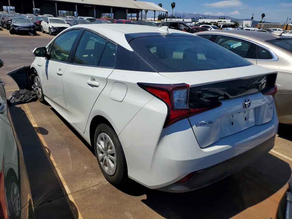 Photo 2 from auction – 2019 TOYOTA PRIUS with VIN JTDKARFU3K3071294