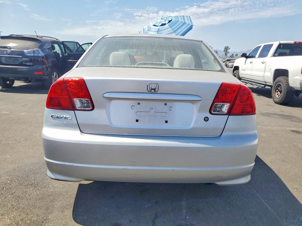 Photo 6 from auction – 2005 HONDA CIVIC with VIN 1HGES16355L028908