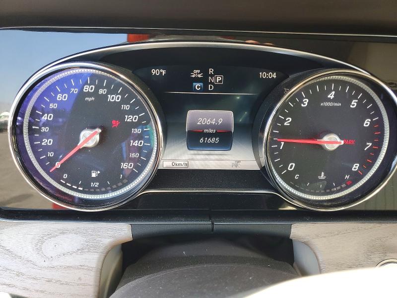 Photo 9 from auction – 2018 MERCEDES-BENZ E with VIN WDD1K6FB6JF052778