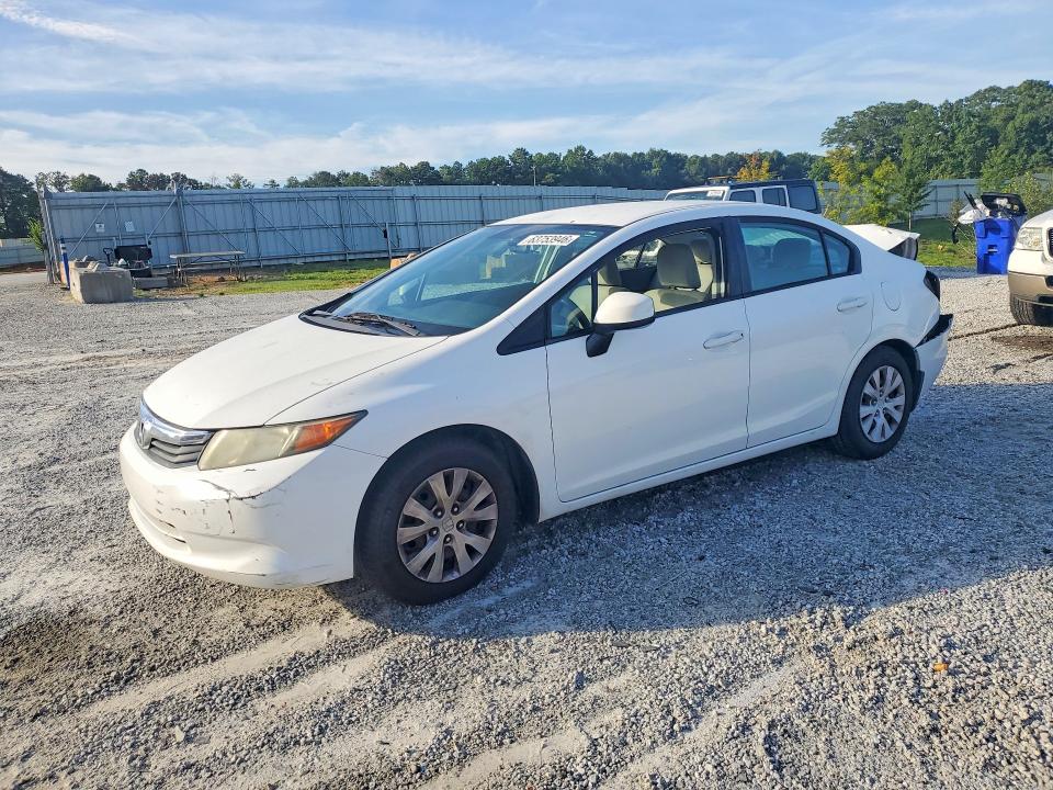 HONDA CIVIC 2012 with VIN 19XFB2F53CE060899 - Photo from auction