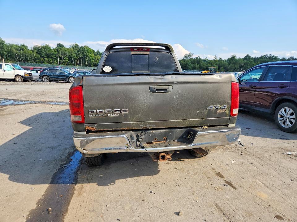 Photo 6 from auction – 2004 DODGE RAM 2500 with VIN 3D7KU28D74G106694