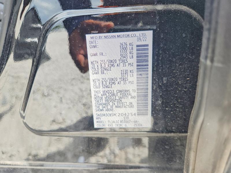 Photo 14 from auction – 2023 NISSAN PATHFINDER with VIN 5N1DR3CB5PC204254