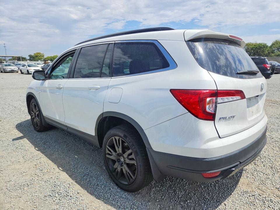 Photo 2 from auction – 2022 HONDA PILOT with VIN 5FNYF6H2XNB099090