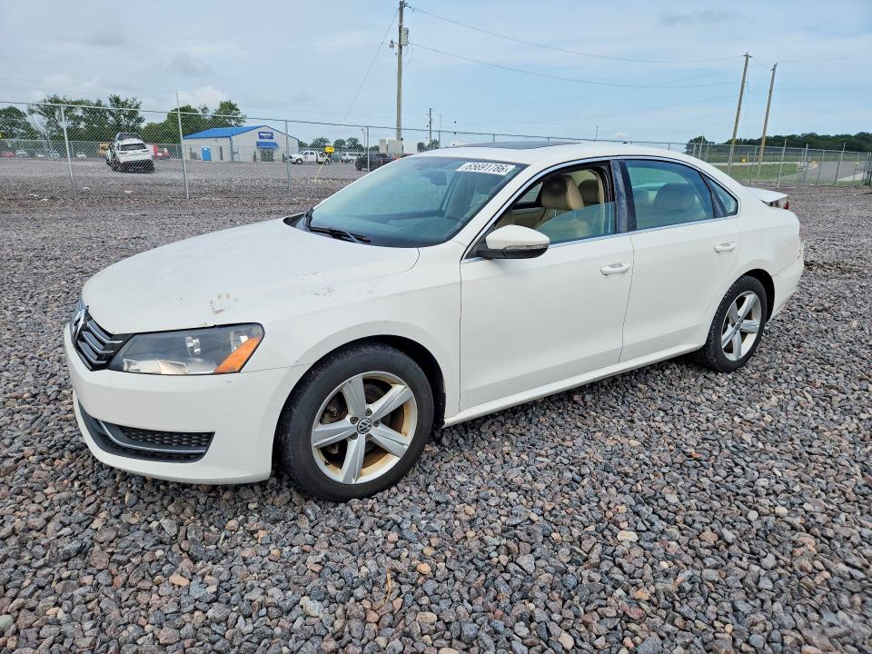 VOLKSWAGEN PASSAT 2012 with VIN 1VWBH7A37CC090010 - Photo from auction