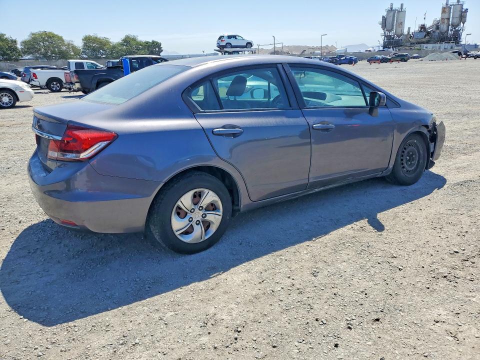 Photo 3 from auction – 2015 HONDA CIVIC with VIN 19XFB2F51FE273113