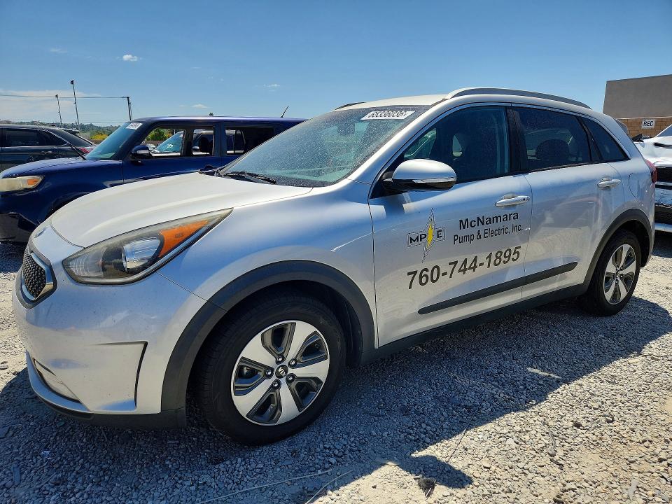 KIA NIRO 2018 with VIN KNDCC3LC7J5143320 - Photo from auction