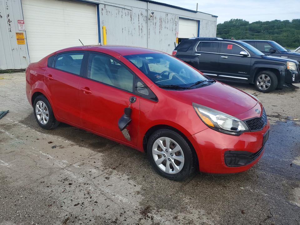 Photo 4 from auction – 2013 KIA RIO with VIN KNADM4A32D6121411