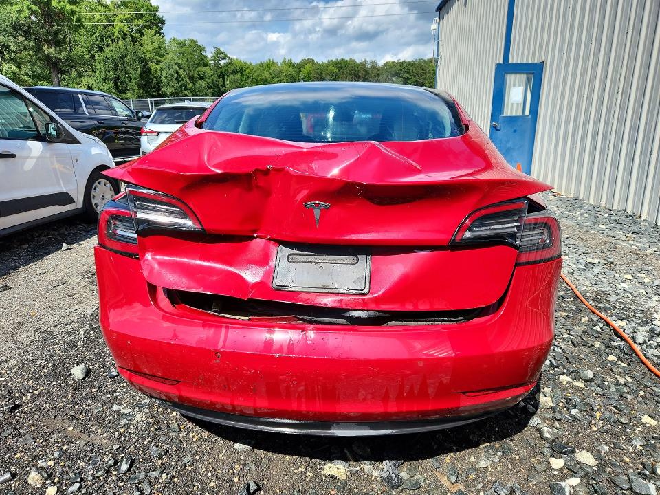 Photo 6 from auction – 2022 TESLA MODEL 3 with VIN 5YJ3E1EA0NF286057