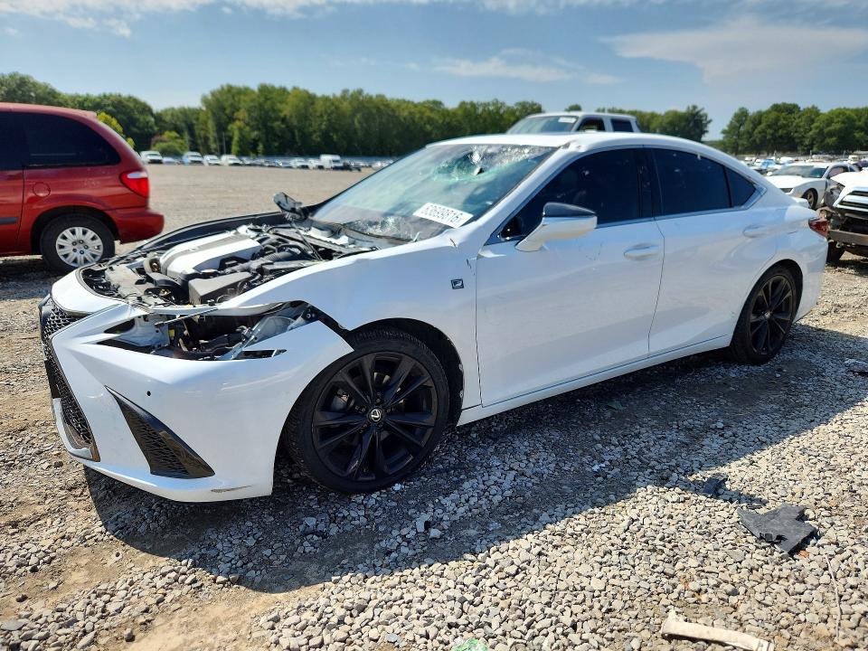 LEXUS ES 350 2022 with VIN 58AGZ1B16NU125928 - Photo from auction