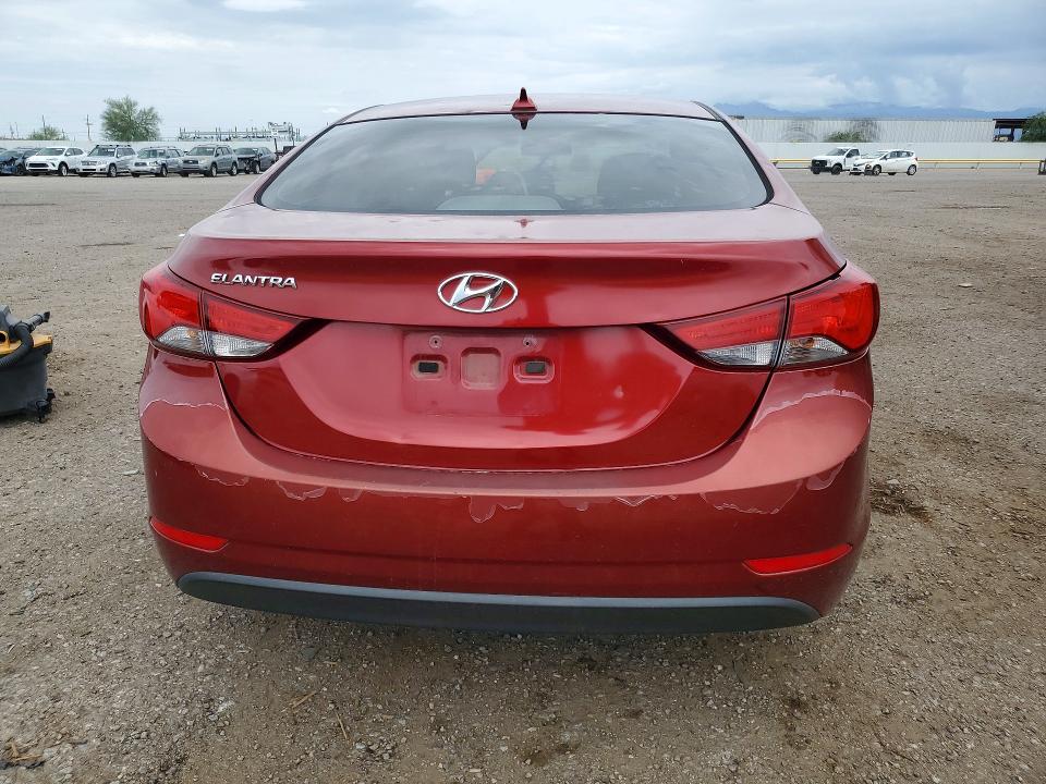 Photo 6 from auction – 2016 HYUNDAI ELANTRA with VIN 5NPDH4AE3GH667511
