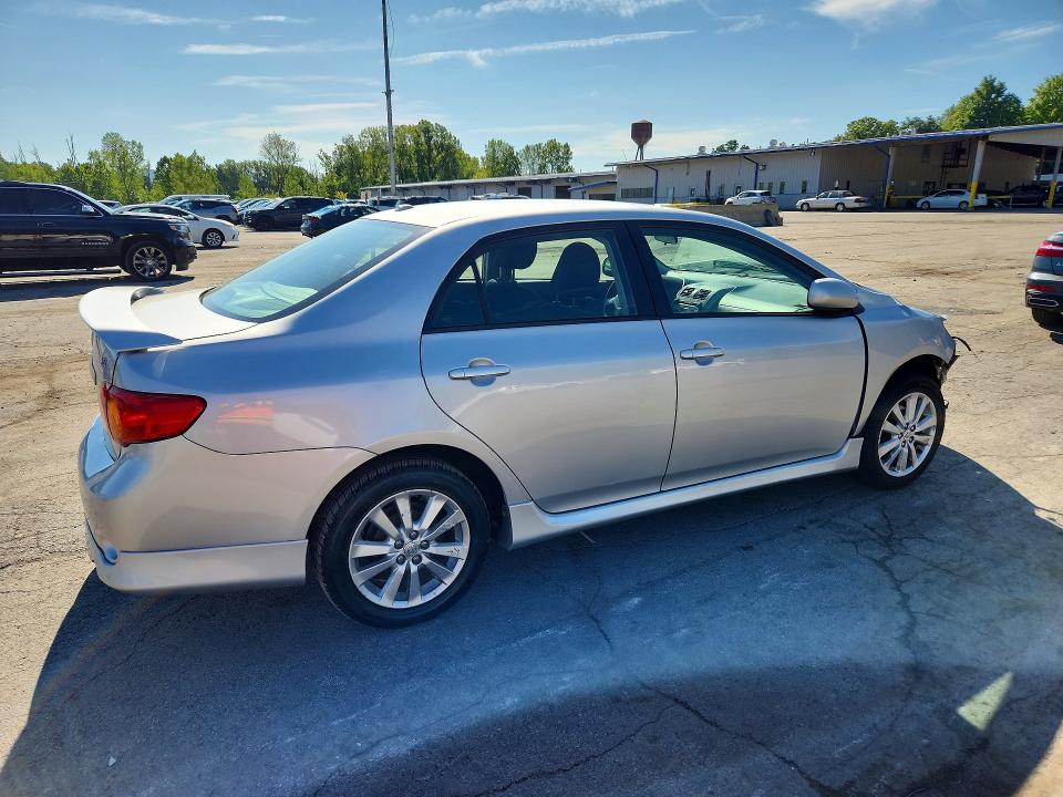 Photo 3 from auction – 2009 TOYOTA COROLLA with VIN 2T1BU40E69C107699