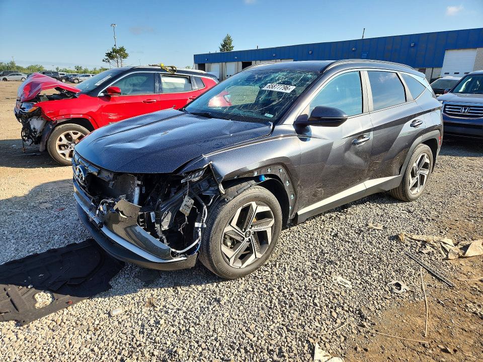 HYUNDAI TUCSON 2023 with VIN 5NMJF3AE0PH182825 - Photo from auction