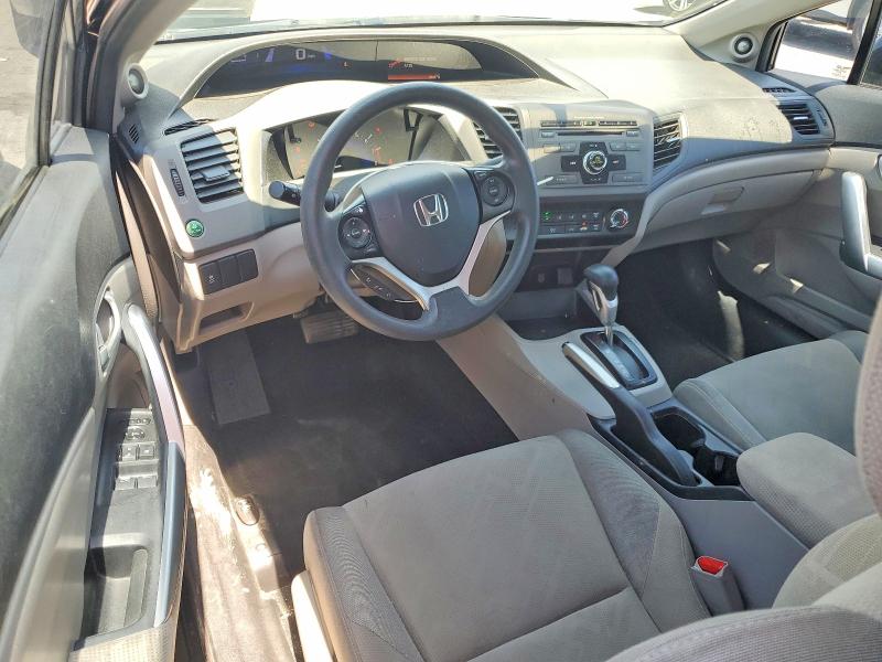 Photo 8 from auction – 2012 HONDA CIVIC with VIN 2HGFG3B89CH508835