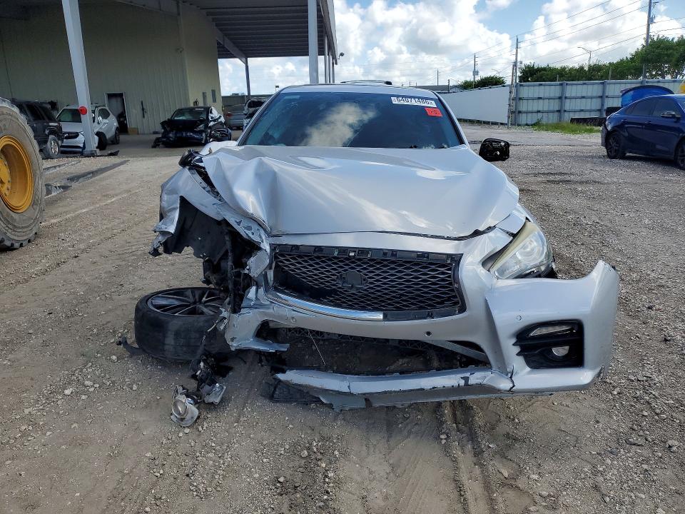 Photo 5 from auction – 2014 INFINITI Q50 with VIN JN1BV7AR1EM701603