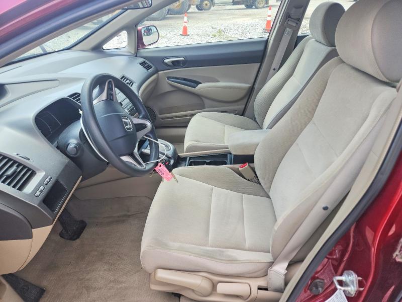 Photo 7 from auction – 2009 HONDA CIVIC with VIN 19XFA16589E026477