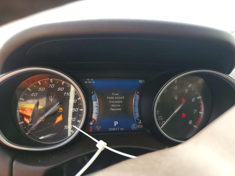 Photo 9 from auction – 2017 MASERATI LEVANTE with VIN ZN661XUL1HX213996